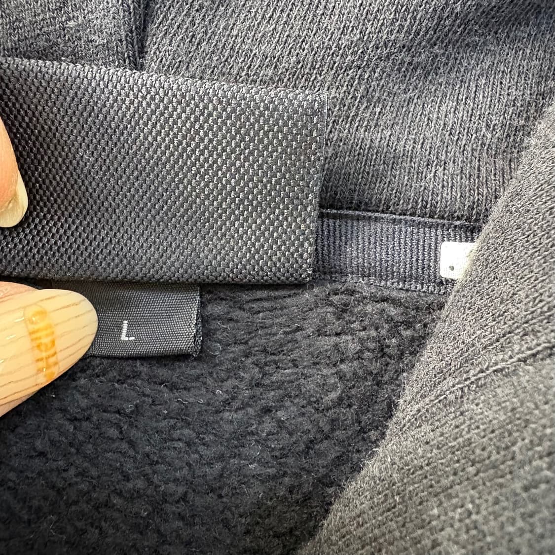 L MLB 기모 후드 집업 져지 자켓 0413J 상품이미지3