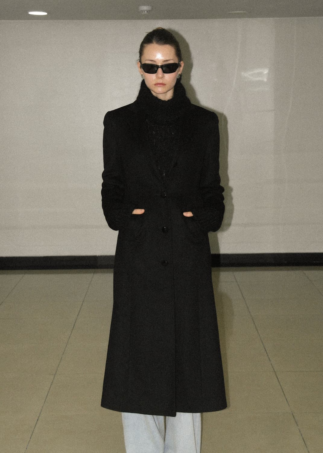 롱 캐시미어 울 코트 상품이미지2