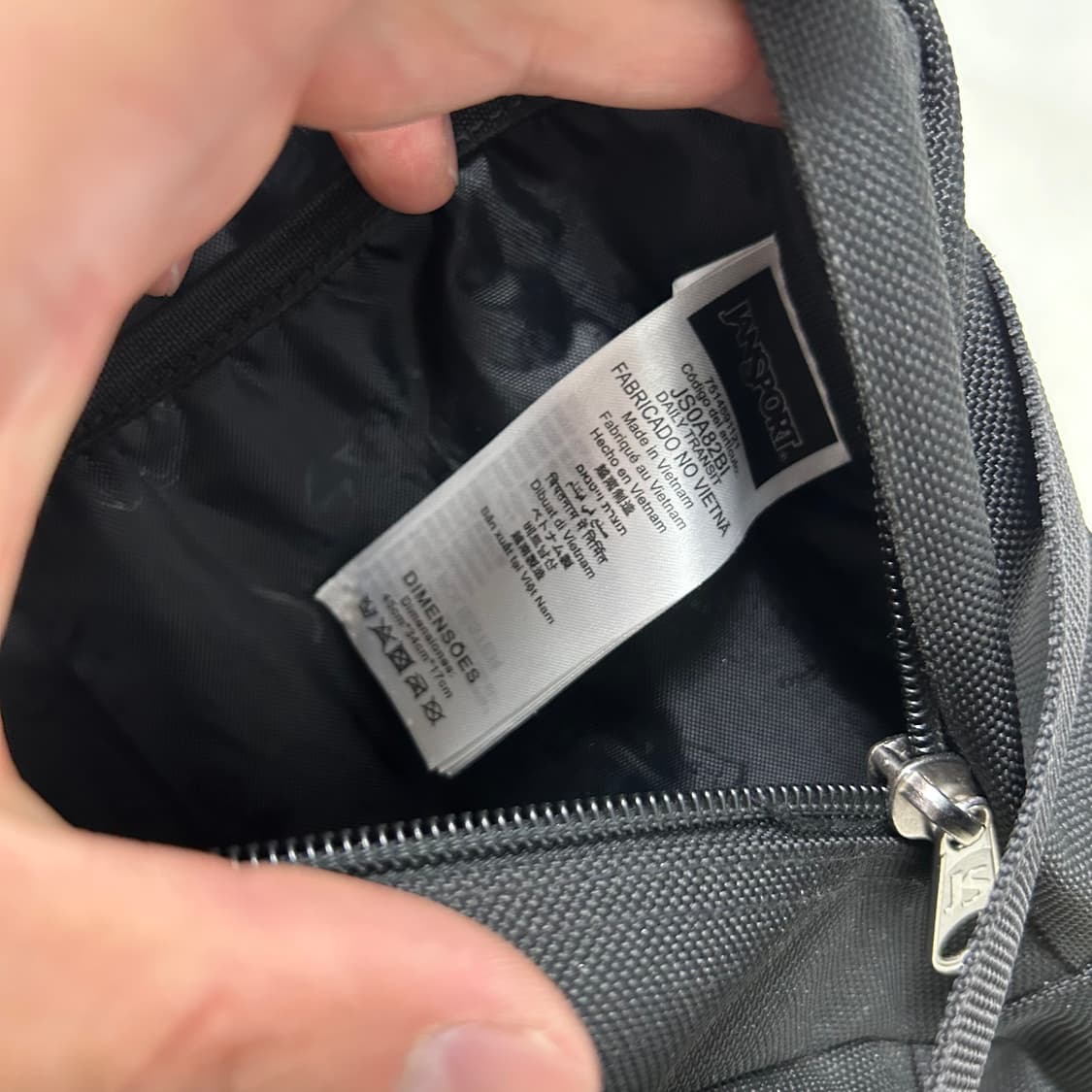 Jansport black backpack 상품이미지7