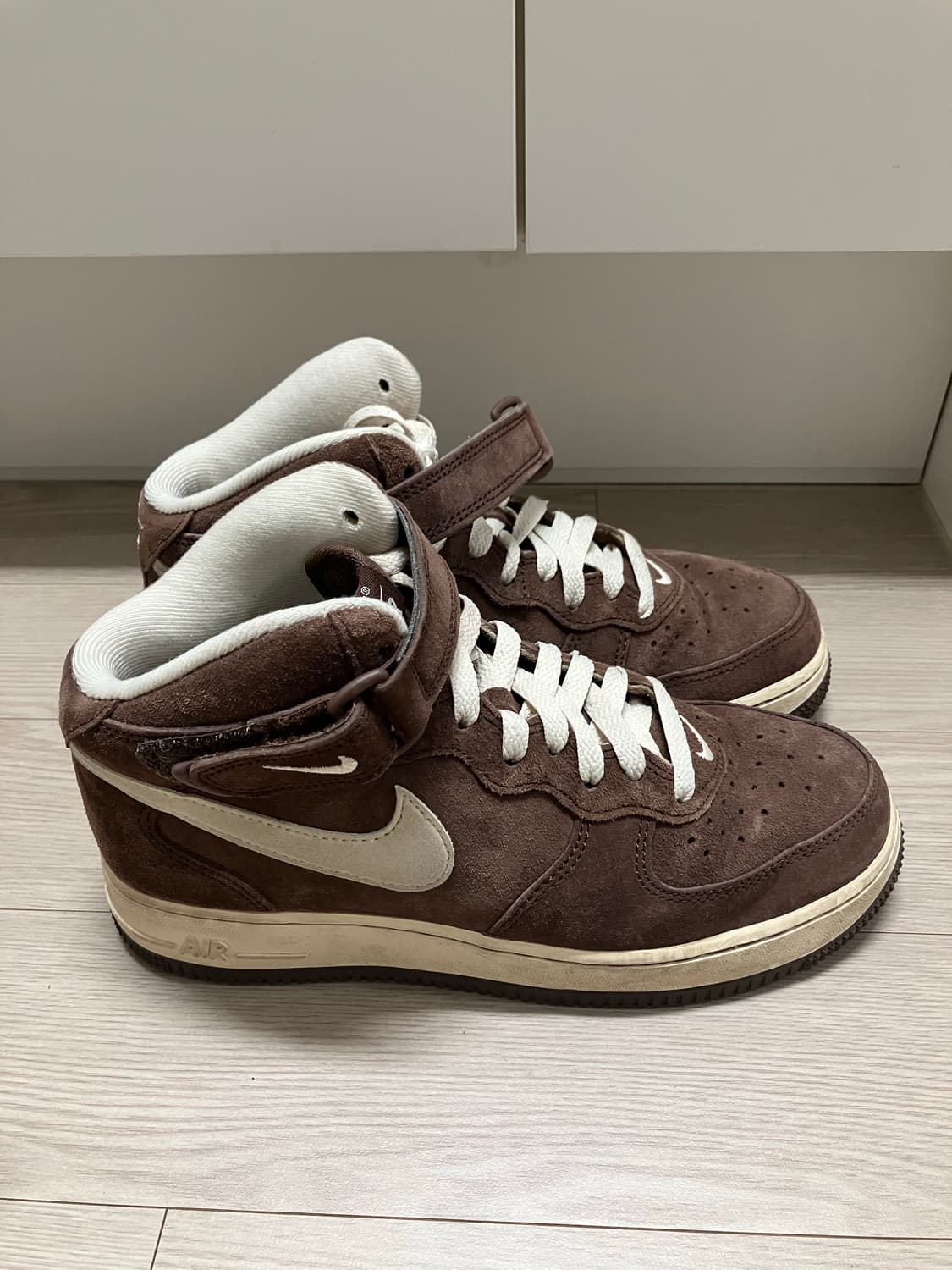 나이키 에어포스 미드 초콜릿 240(US 6) 상품이미지2