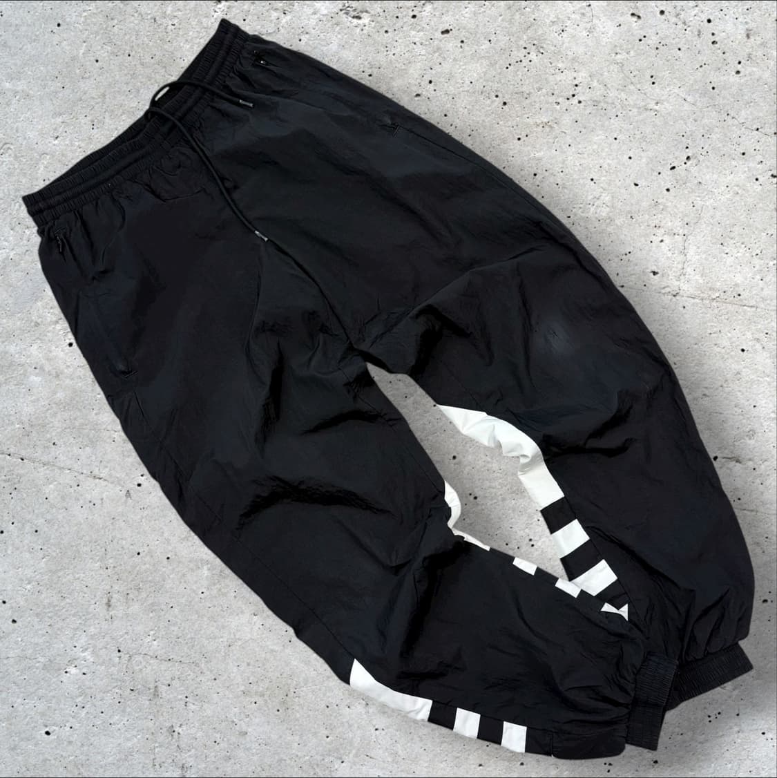 [S] 아디다스 빅 트레포일 블랙 트랙 팬츠 B297 상품이미지2