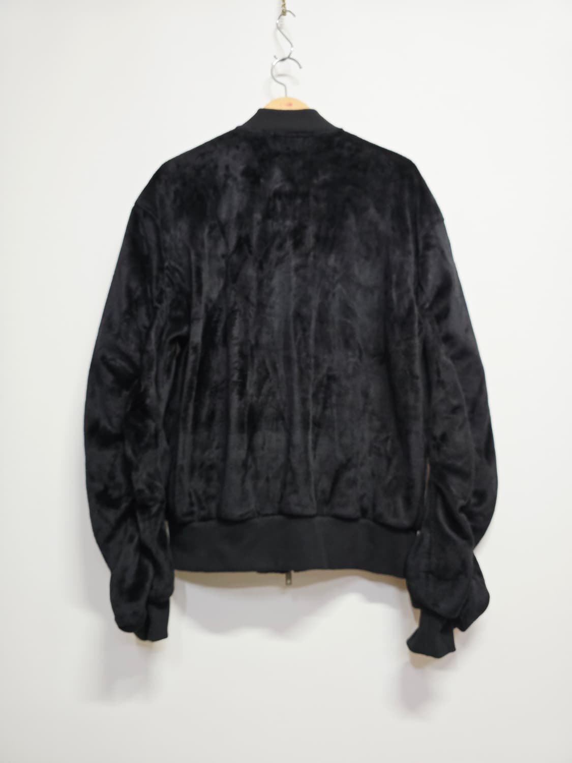 playmonster 블랙 벨벳 봄버 자켓 상품이미지5