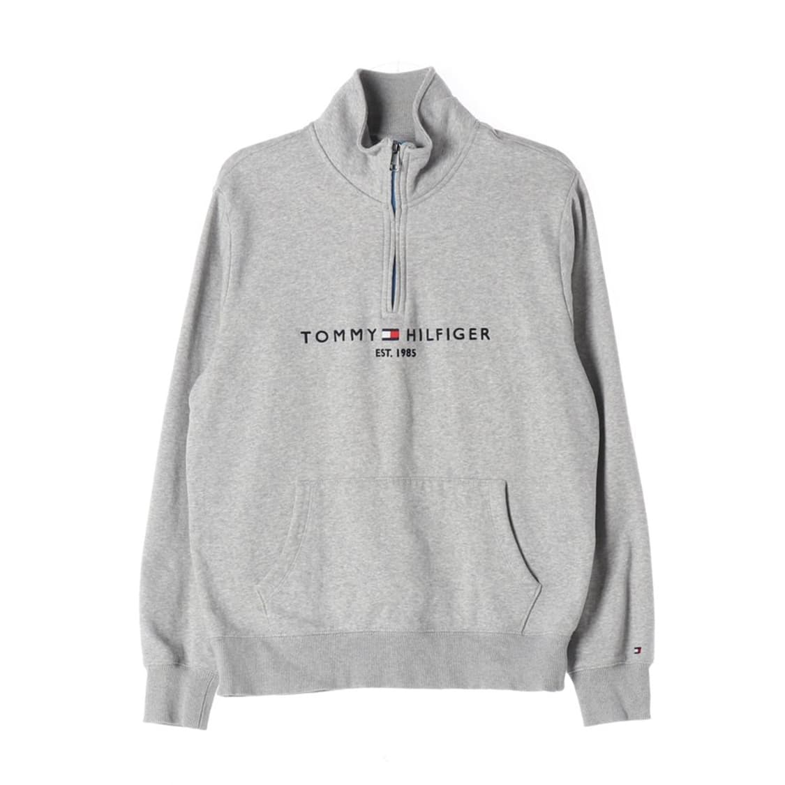 타미힐피거 자수 로고 하프집업 맨투맨 L 상품이미지1