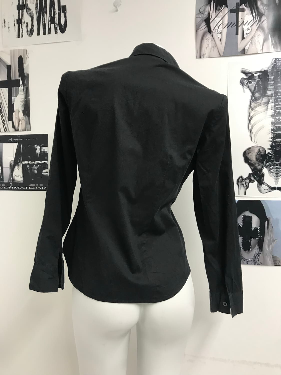 Basic black shirts 상품이미지2