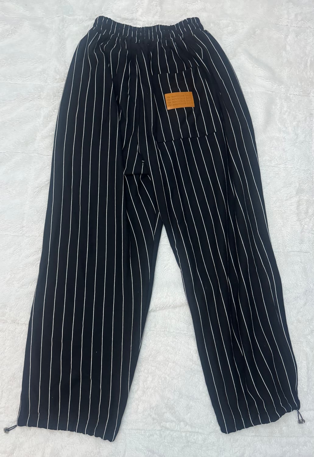 더미스테리어스호텔 스트라이프 스웻 팬츠 상품이미지4