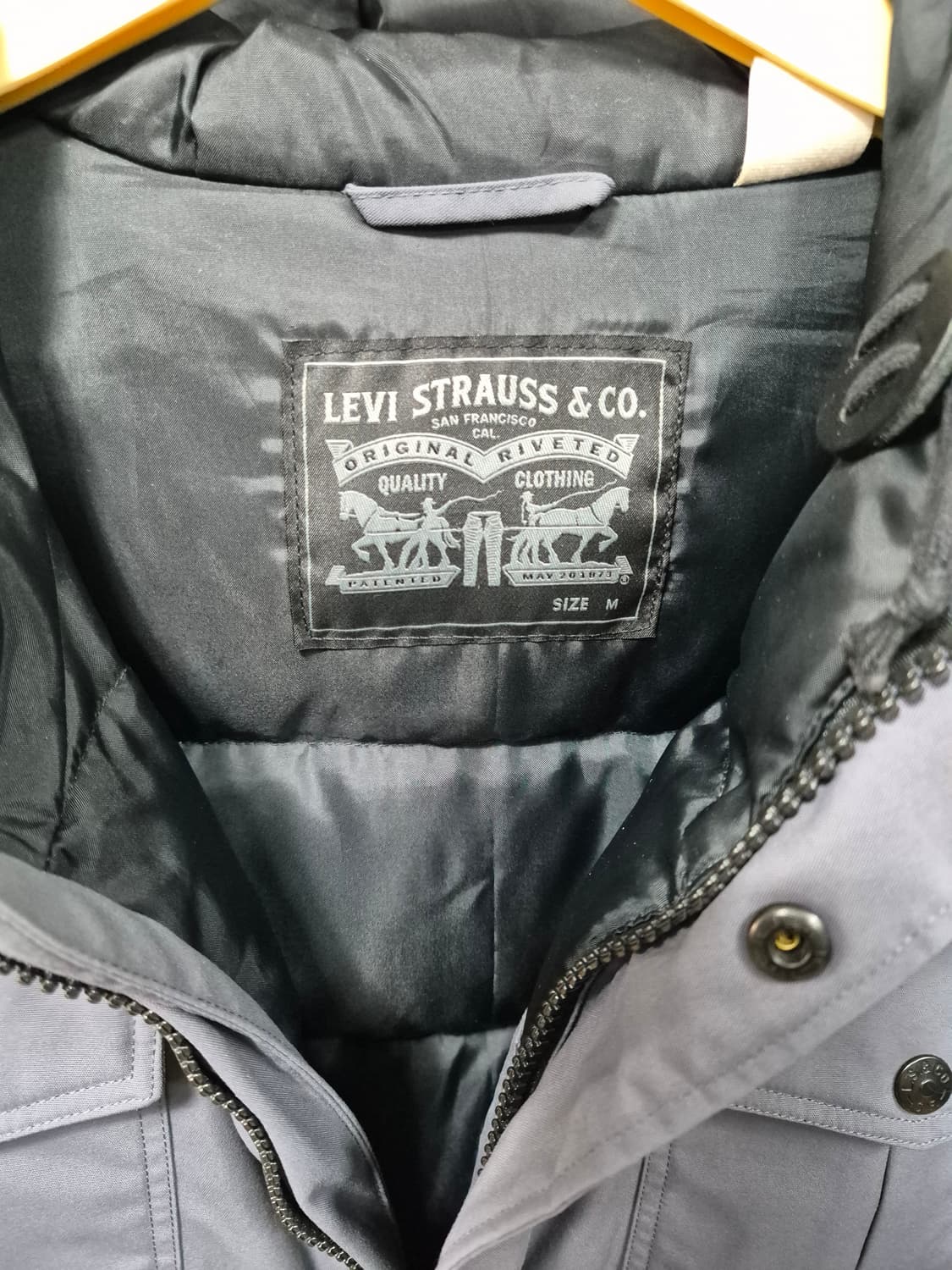 리바이스 후드 야상 덕다운 패딩 남성M 상품이미지4