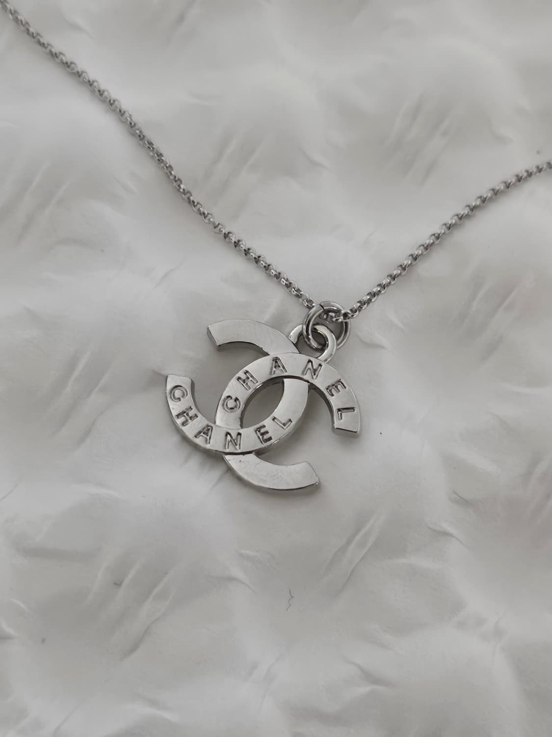925실버 샤넬 정품 빈티지 업사이클링 목걸이 상품이미지1