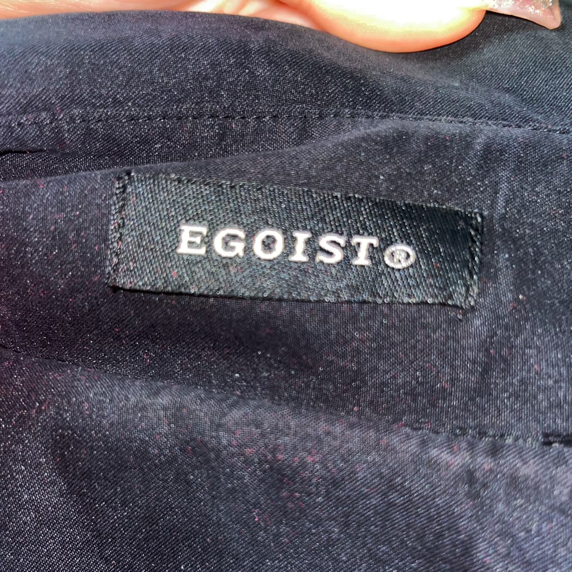 EGOIST 블랙 골드단추 애니여주 갸루 지뢰계 슬림핏 코트 상품이미지6