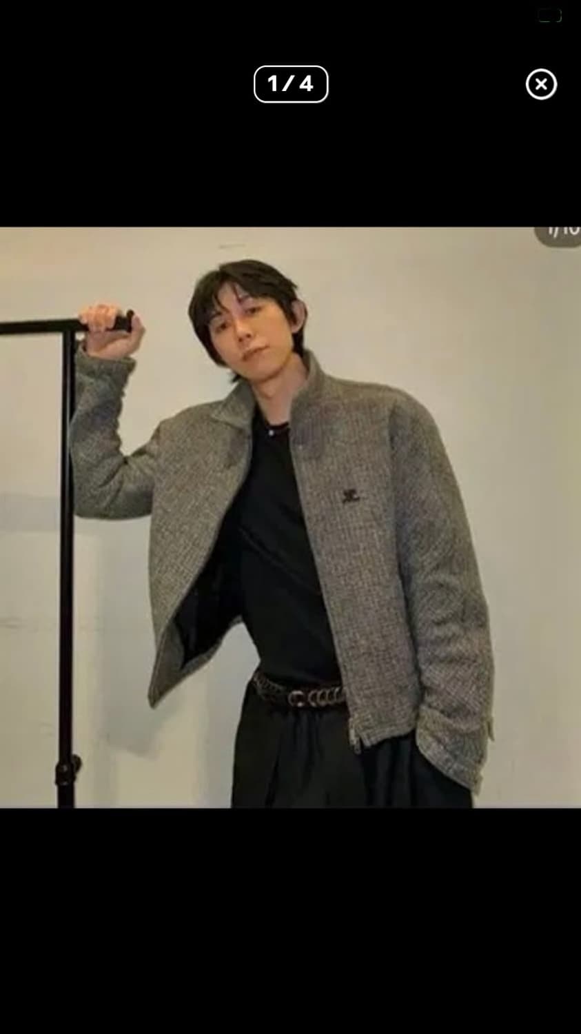 (46) 꾸레쥬 23fw 캐비어 봄버 블루종 상품이미지3