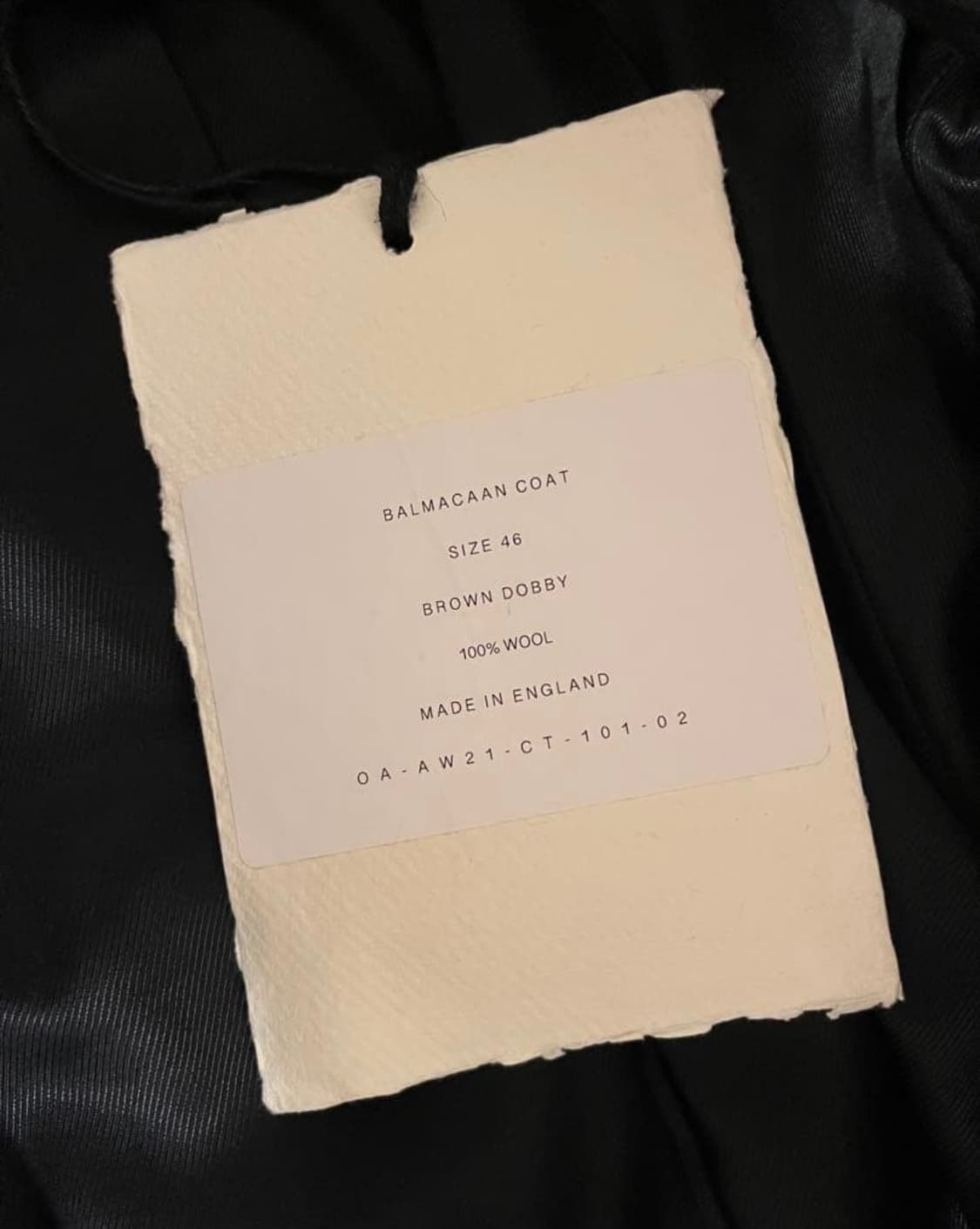 Omar Afridi / BALMACAAN COAT 상품이미지7