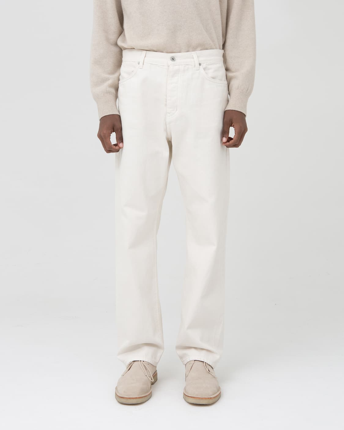 브라운야드 레귤러 데님 에크루 5사이즈 상품이미지1