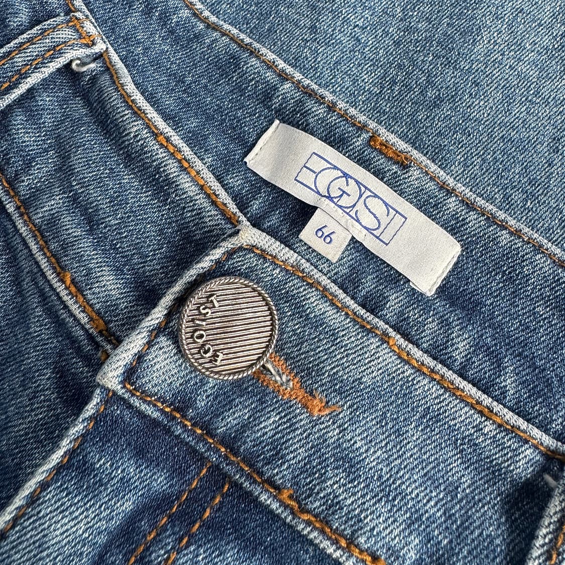 에고이스트 EGOIST 와이드 데님 진 상품이미지2