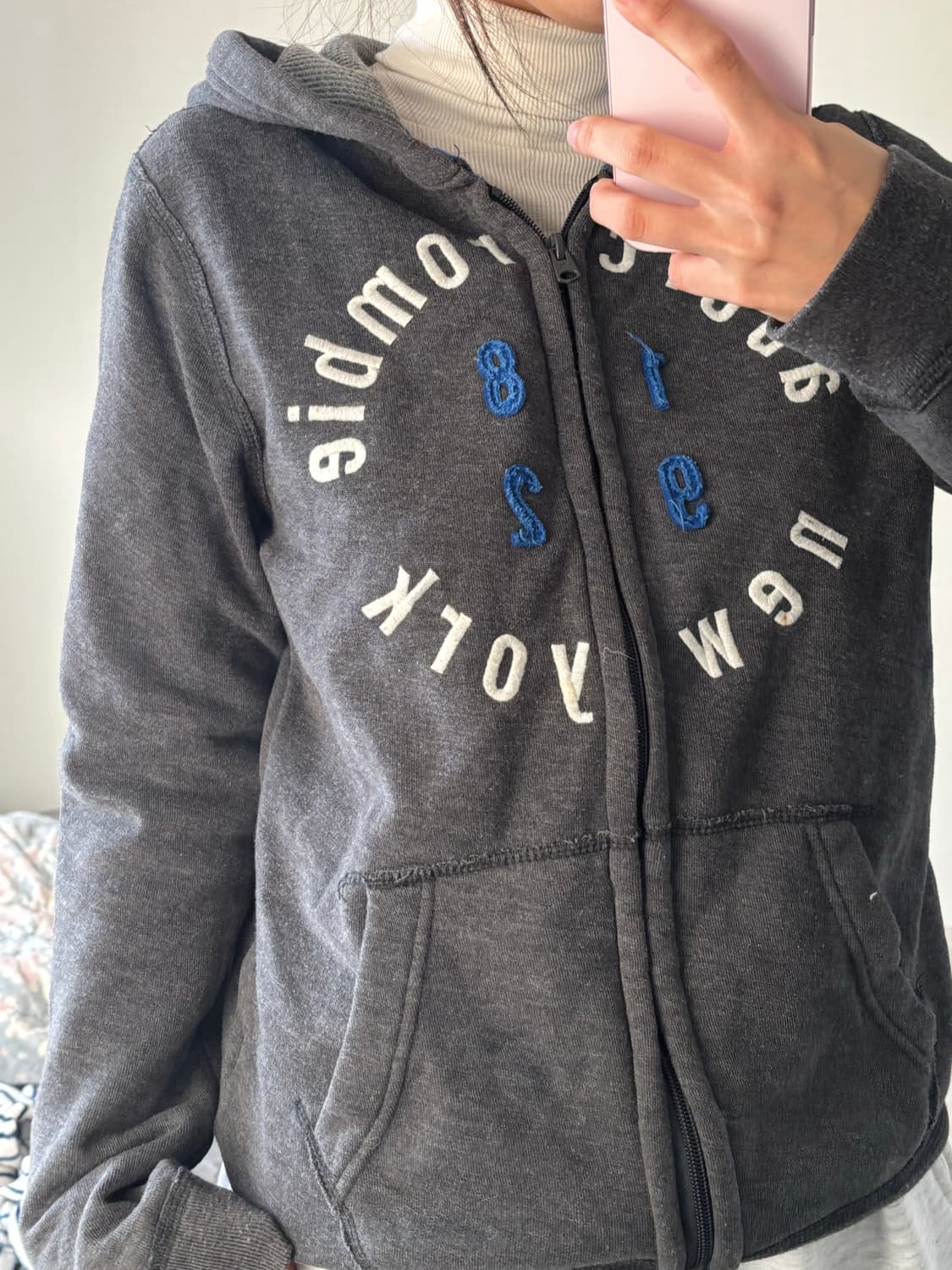 아베크롬비 후드집업 키즈 XL 상품이미지4