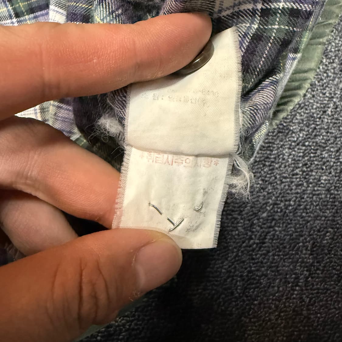 폴로 그린 레드 빈티지 자켓 상품이미지8