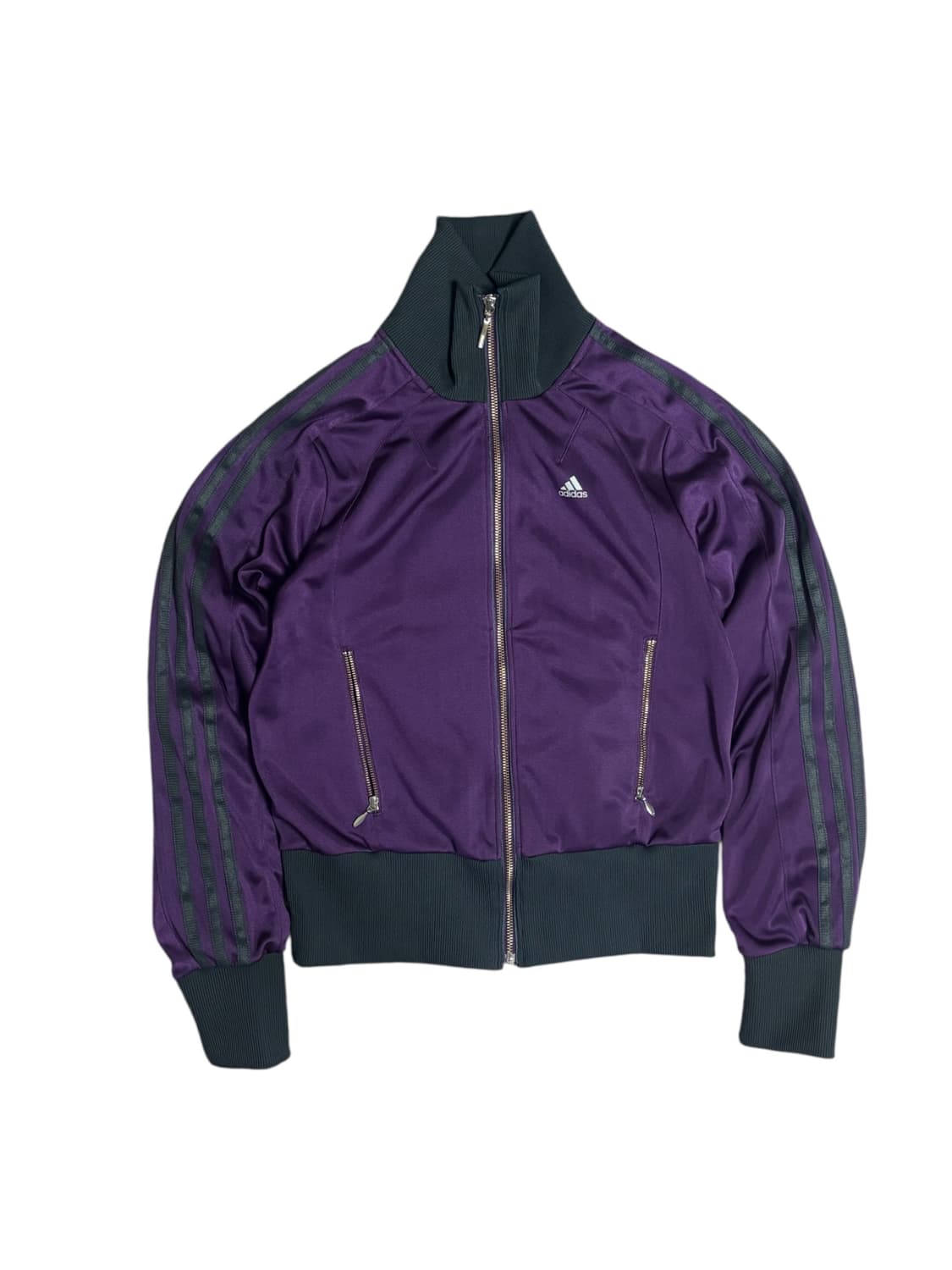 아디다스 퍼플 그린 y2k 져지 상품이미지3