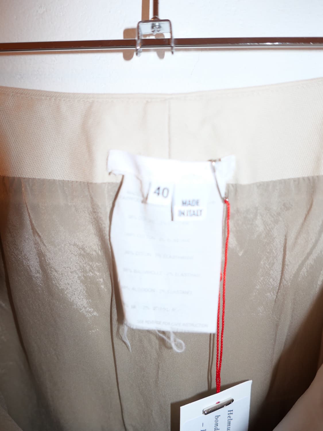 helmut lang ealry 2000s bondage skirt  상품이미지3