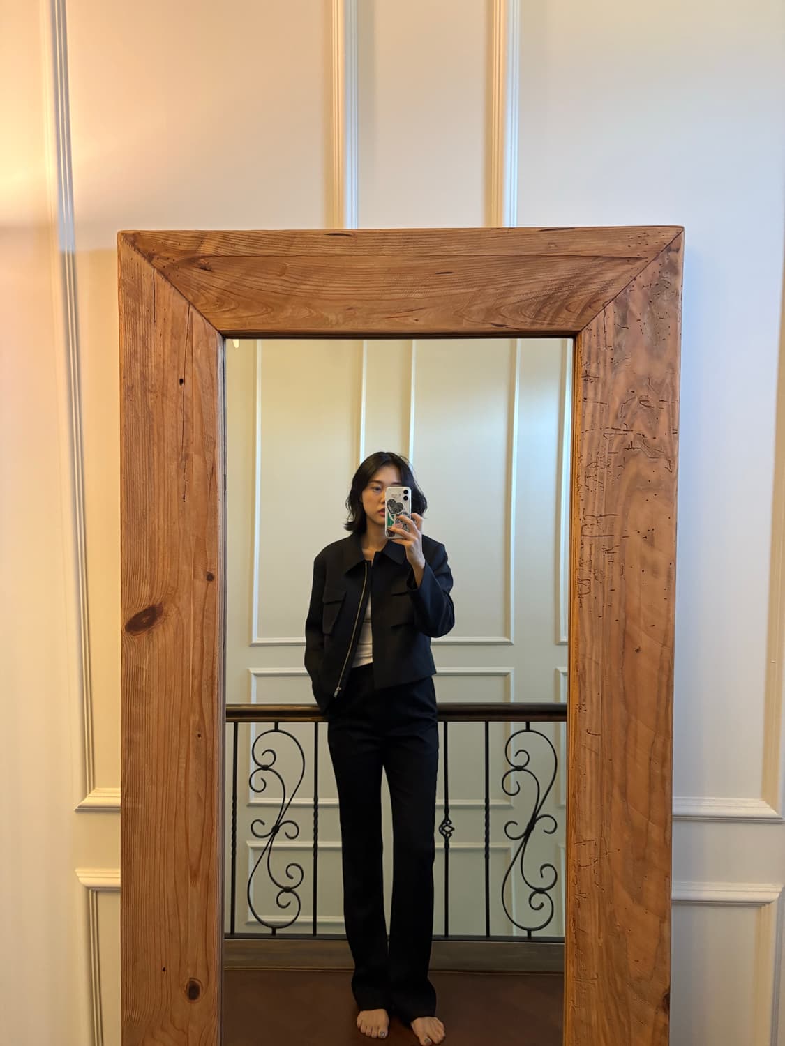 오르 지퍼 자켓 상품이미지3