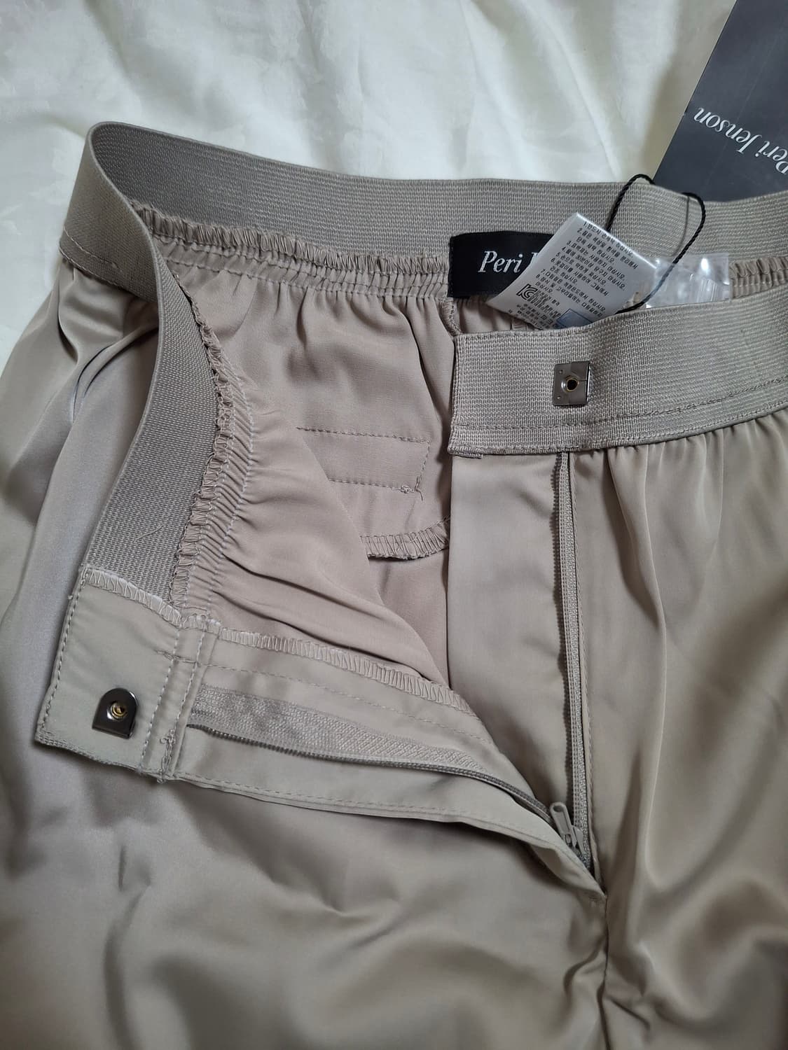 얇은여성바지 27 후들후들폴리에스터94% 신축성 약간있고 광택 실크느낌 상품이미지6