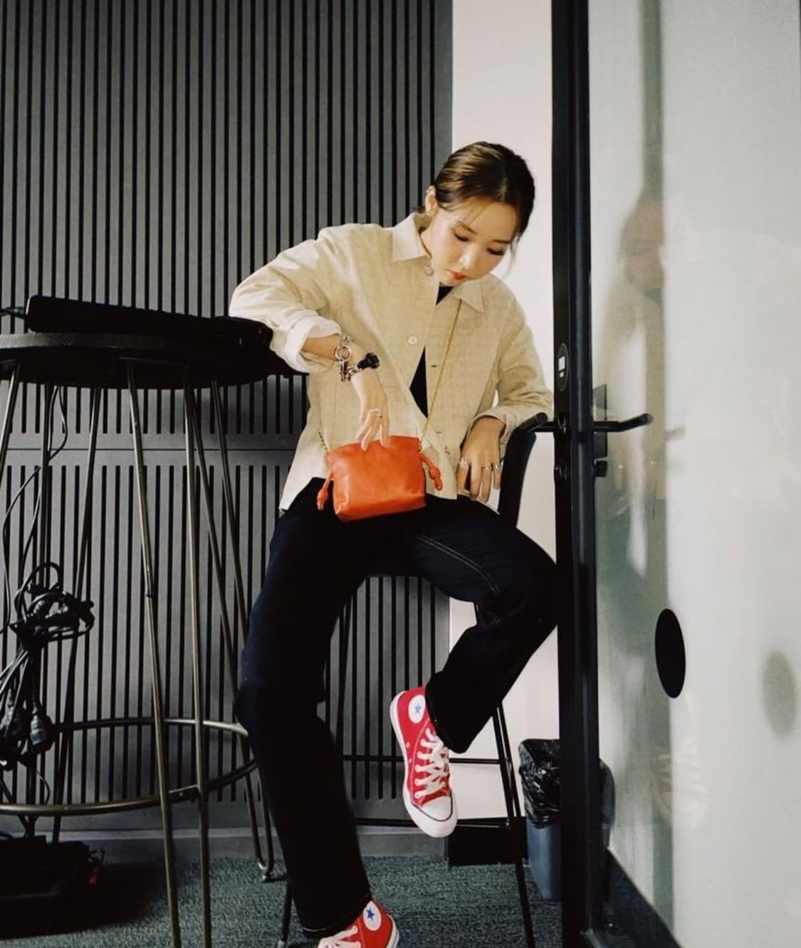 로에베 애나그램 자카드 버튼 자켓 38 상품이미지6