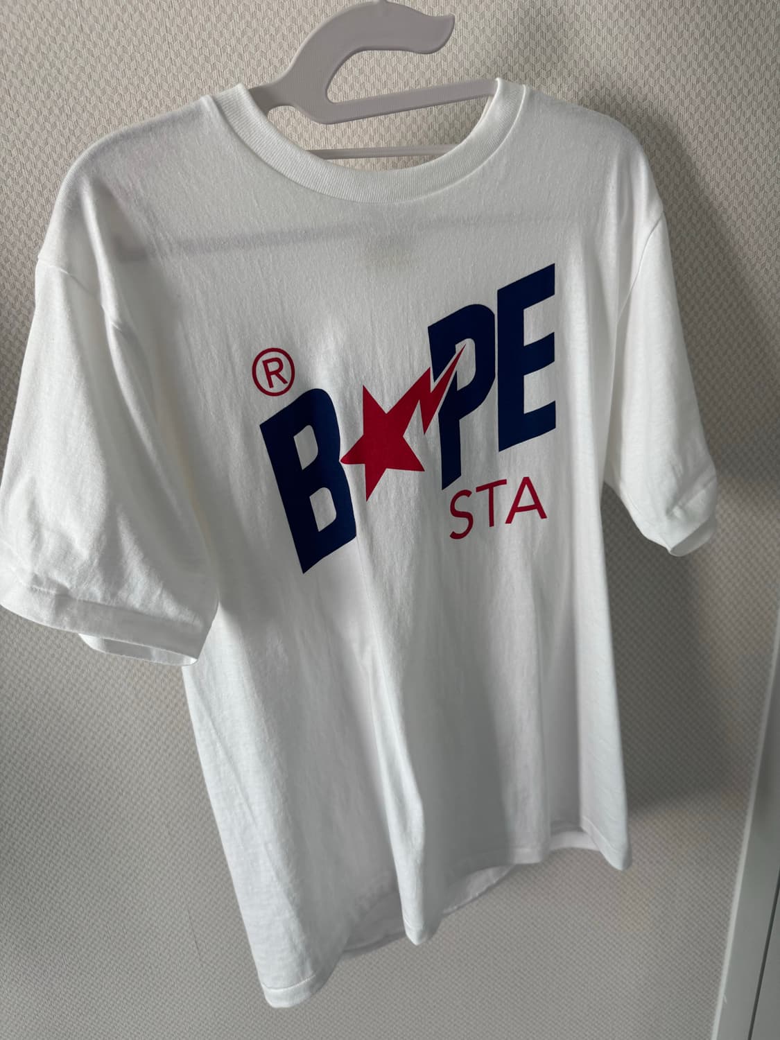 베이프 bape 스타 화이트 M 상품이미지1