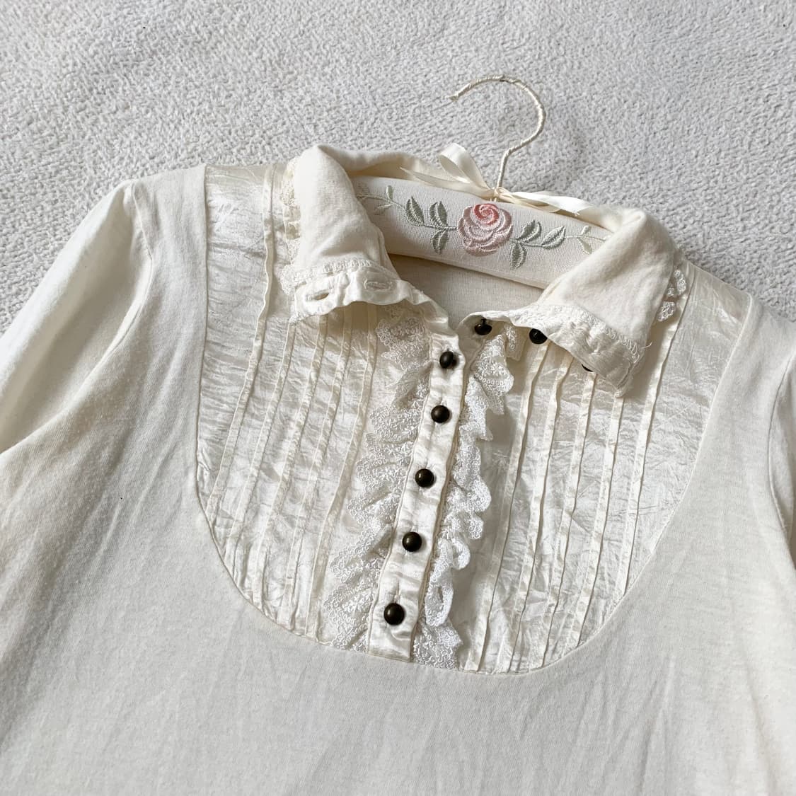 크림바닐라 ♥ 로맨틱 갸루 로걀탑 상품이미지2