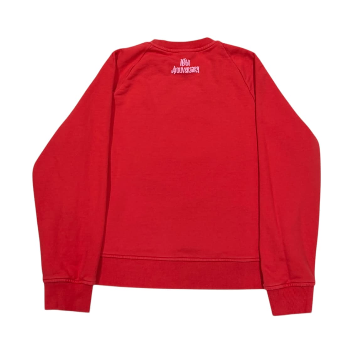 럭키슈에뜨 부엉이 빅로고 맨투맨 레드 38 상품이미지3