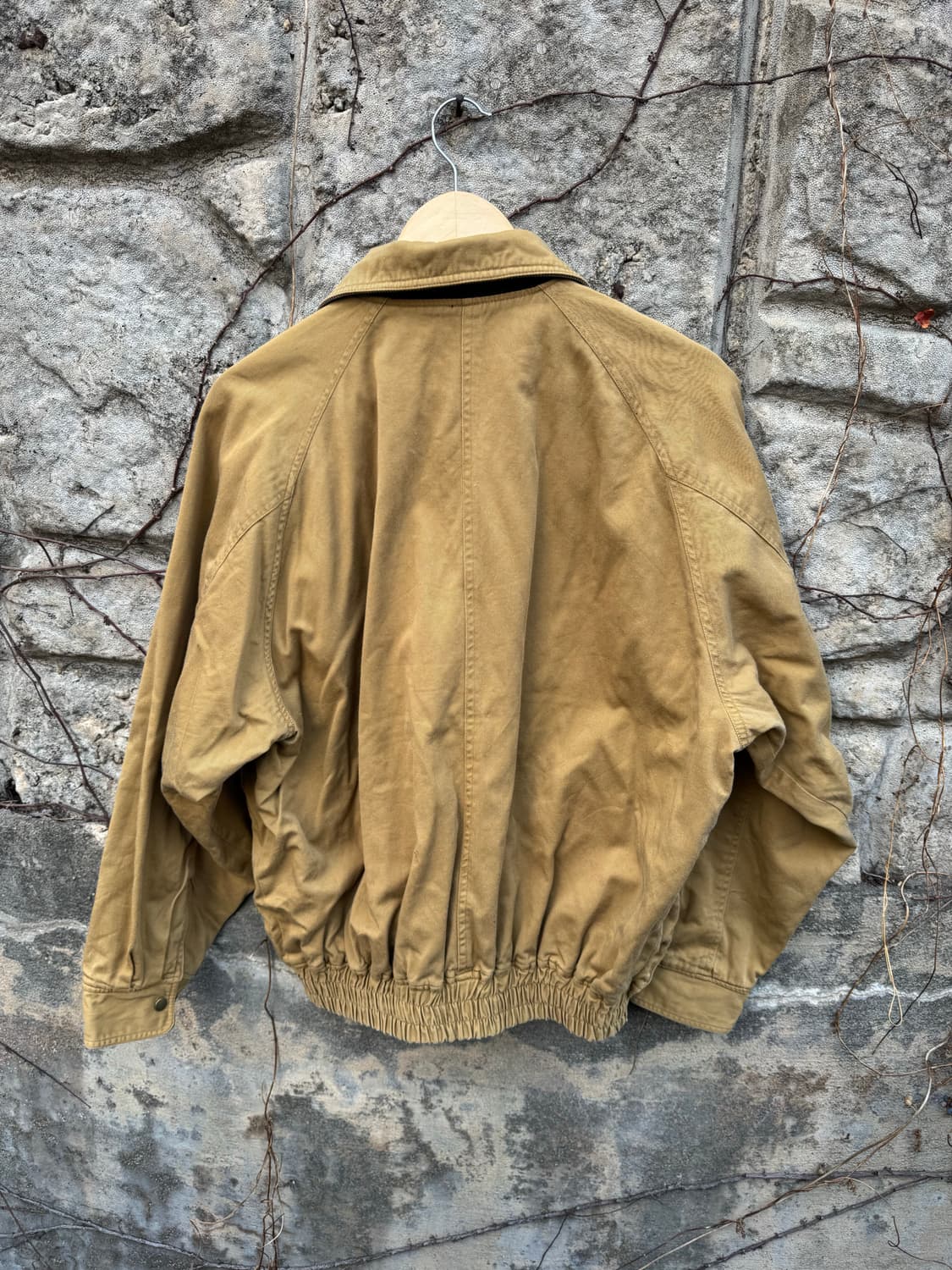 8~90s 크로커다일 빈티지 리버시블 블루종 봄버 자켓 상품이미지2