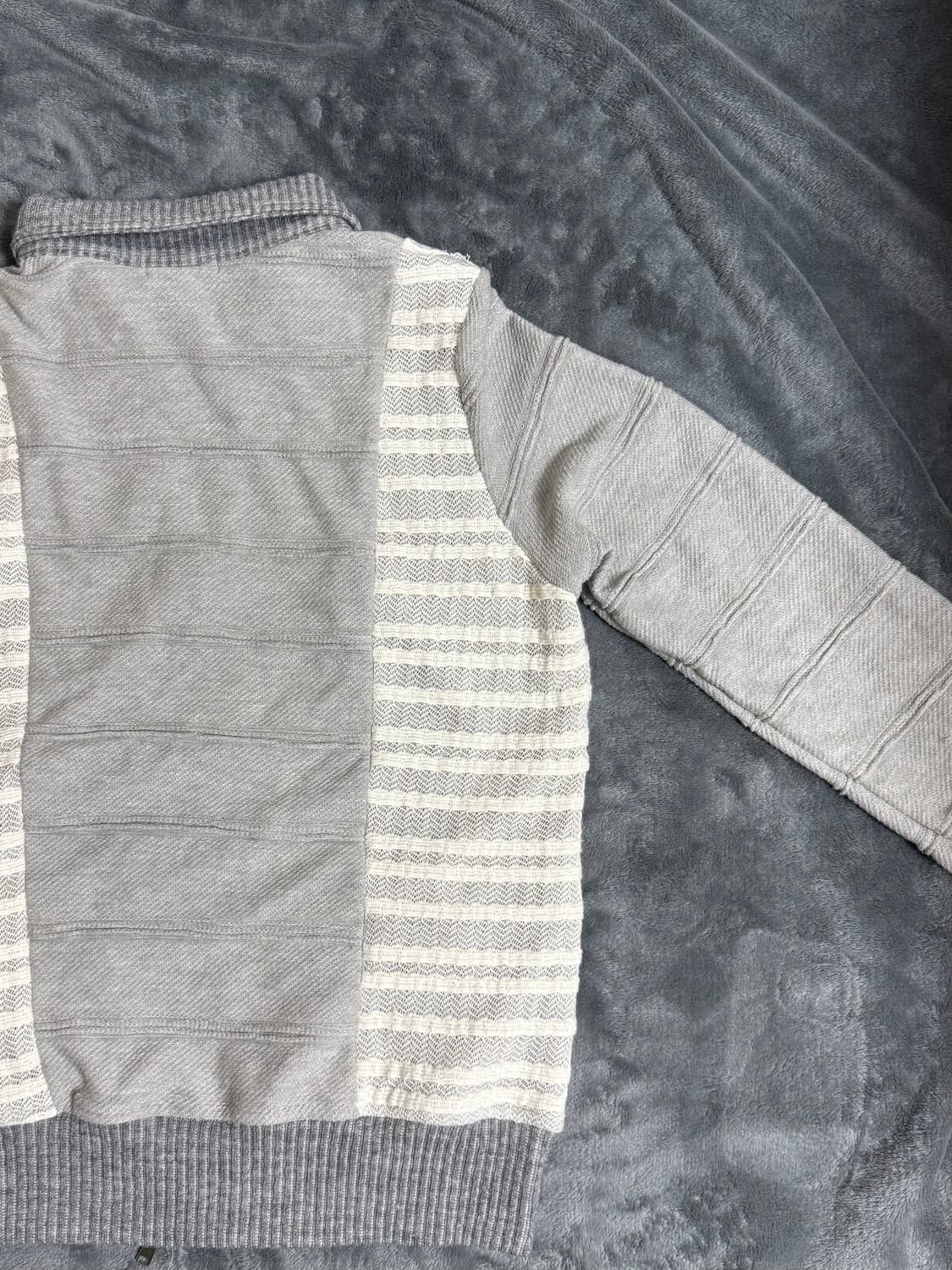 허그유어스킨 플랩 니트집업 그레이 상품이미지8