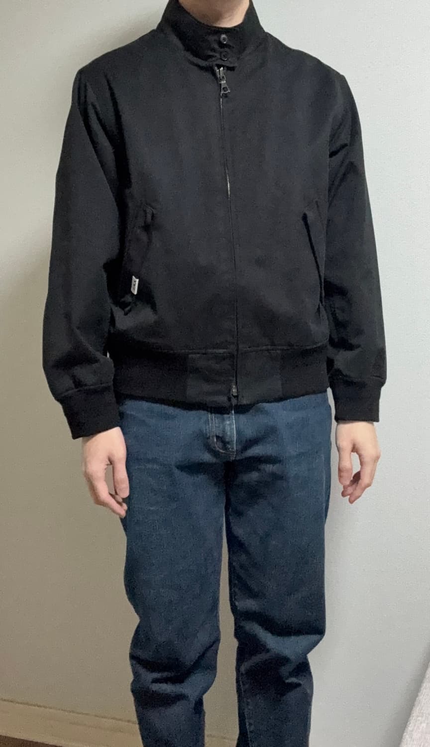 아페쎄 20FW 로고 블루종 자켓 상품이미지1