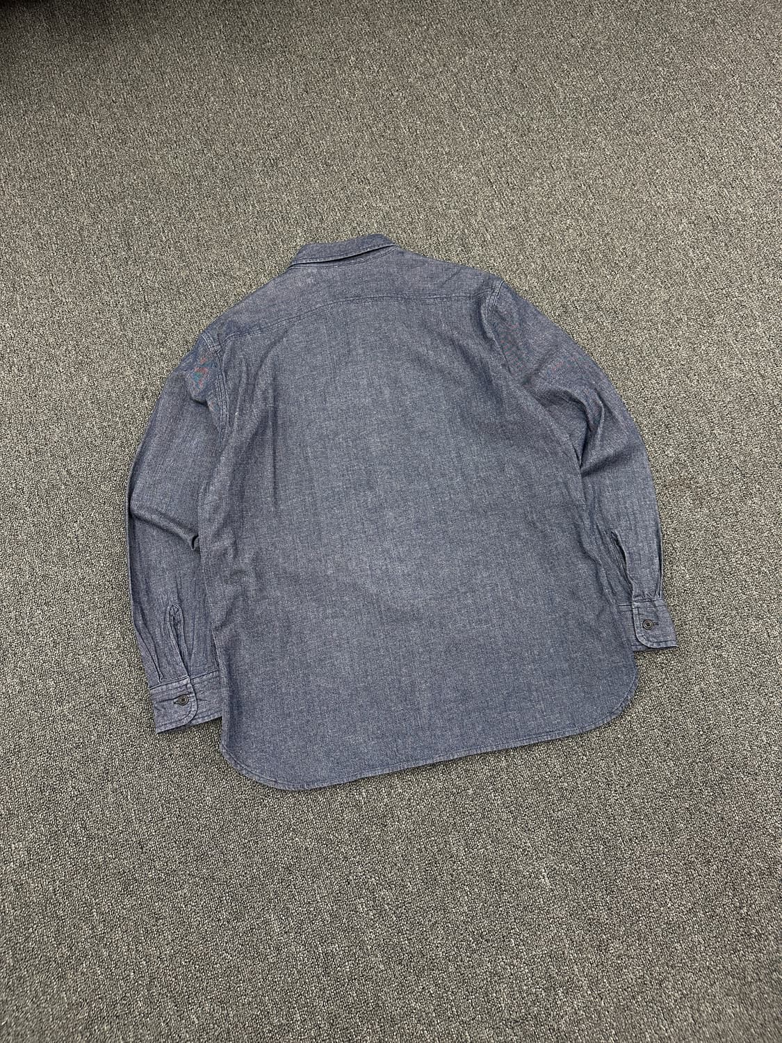 M) 리바이스 인디고 블루 데님 셔츠 남방 상품이미지3