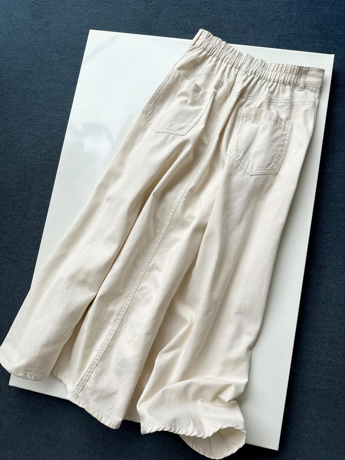 Cotton unbalance hem loose 상품이미지6