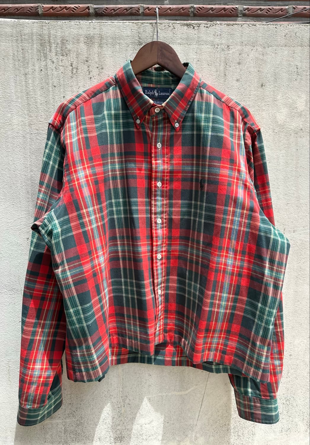Polo ralph lauren 크롭셔츠 (XL) 상품이미지1