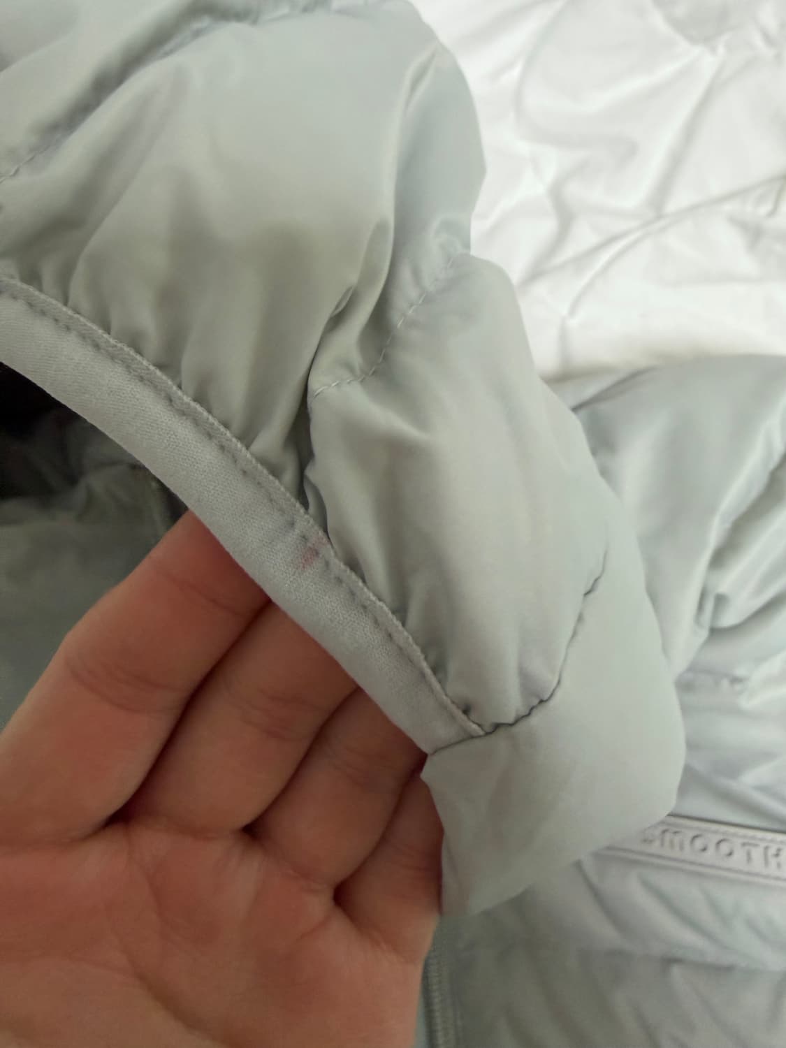 (새상품) 스무드무드 우수아이아 구스 다운 재킷 그레이미스트 상품이미지4