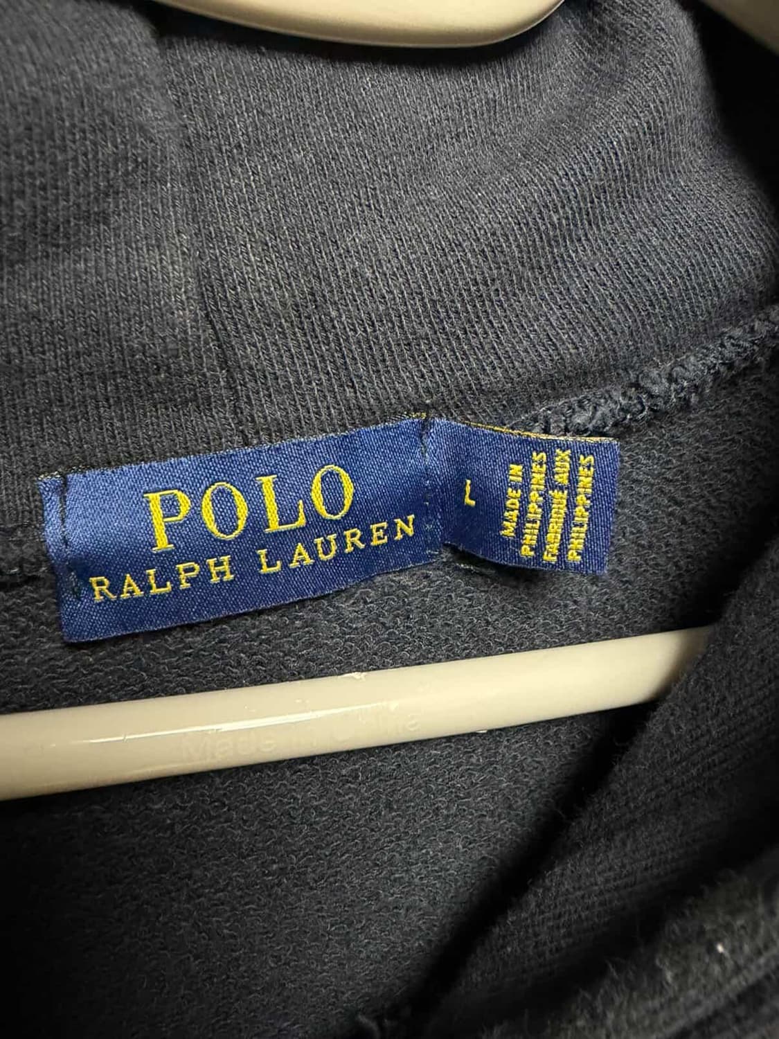 폴로랄프로렌 네이비 후드집업 L 상품이미지4