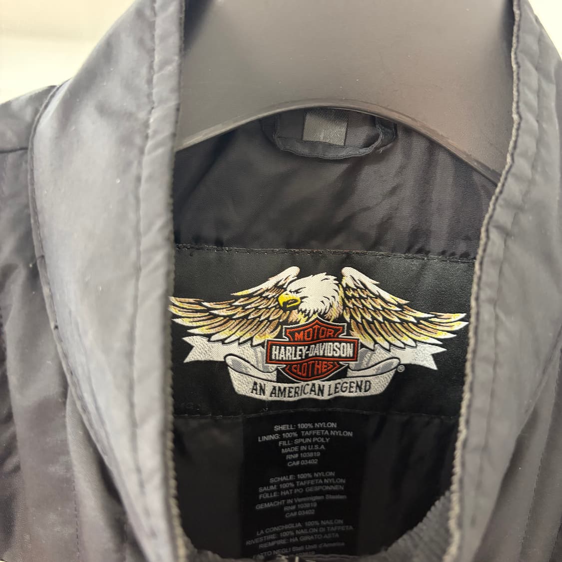 할리데이비슨 레이싱 나일론 봄버 자켓 상품이미지7