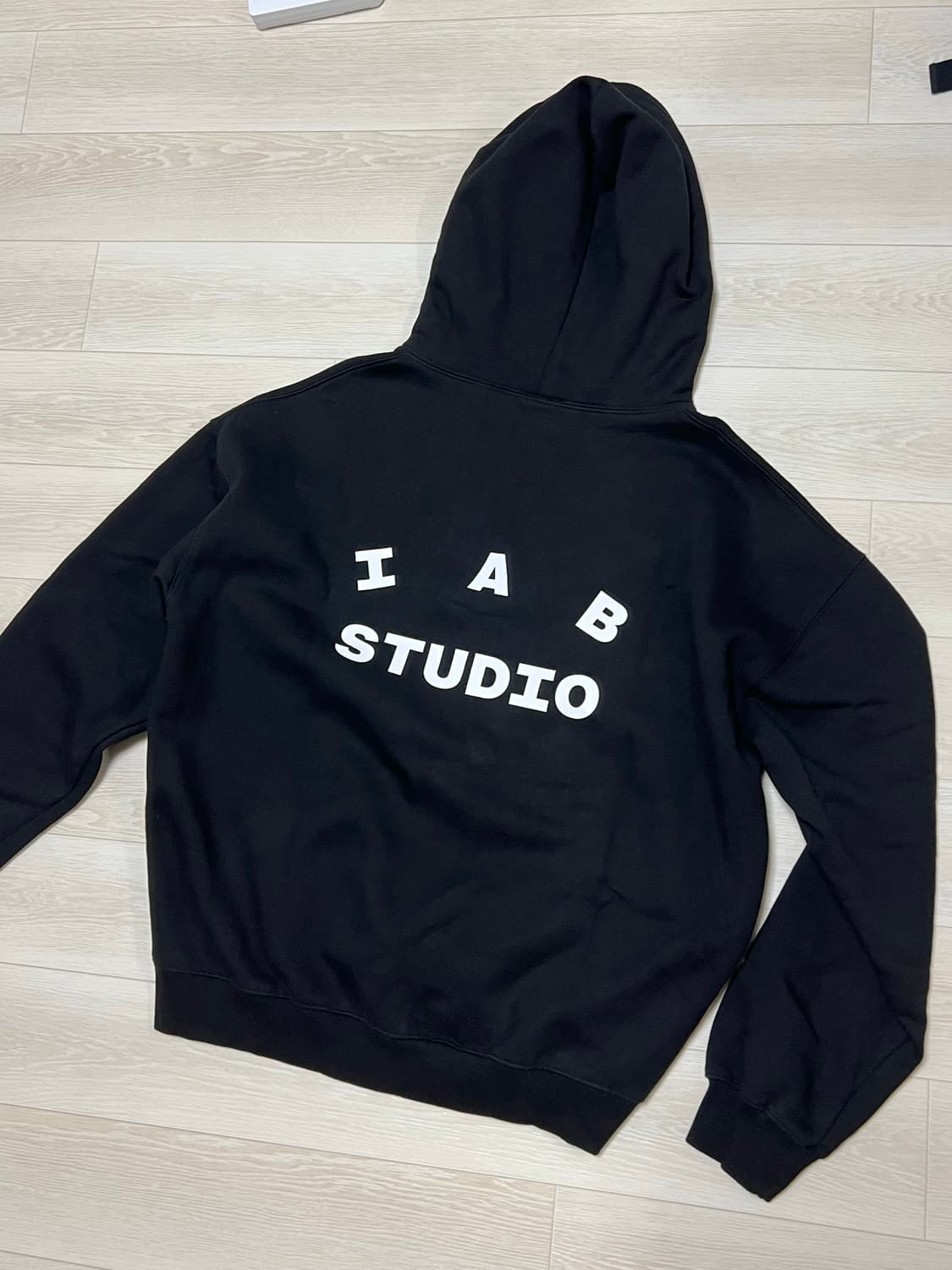 아이앱 스튜디오 블랙 후드티  상품이미지5