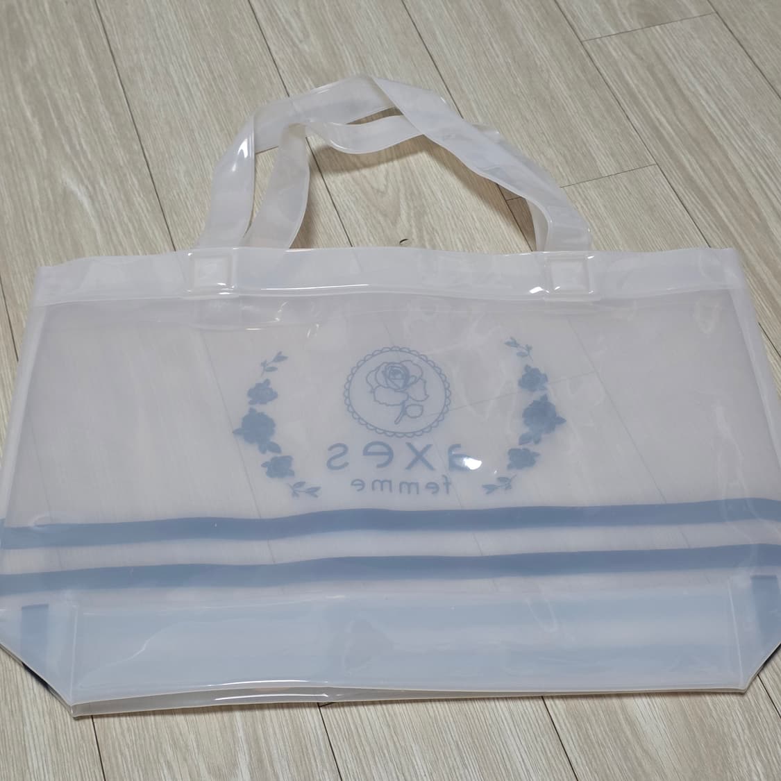 엑시즈팜 일본빈티지 고전 노벨티 모리걸 로즈 장미 여름 비치가방 상품이미지3