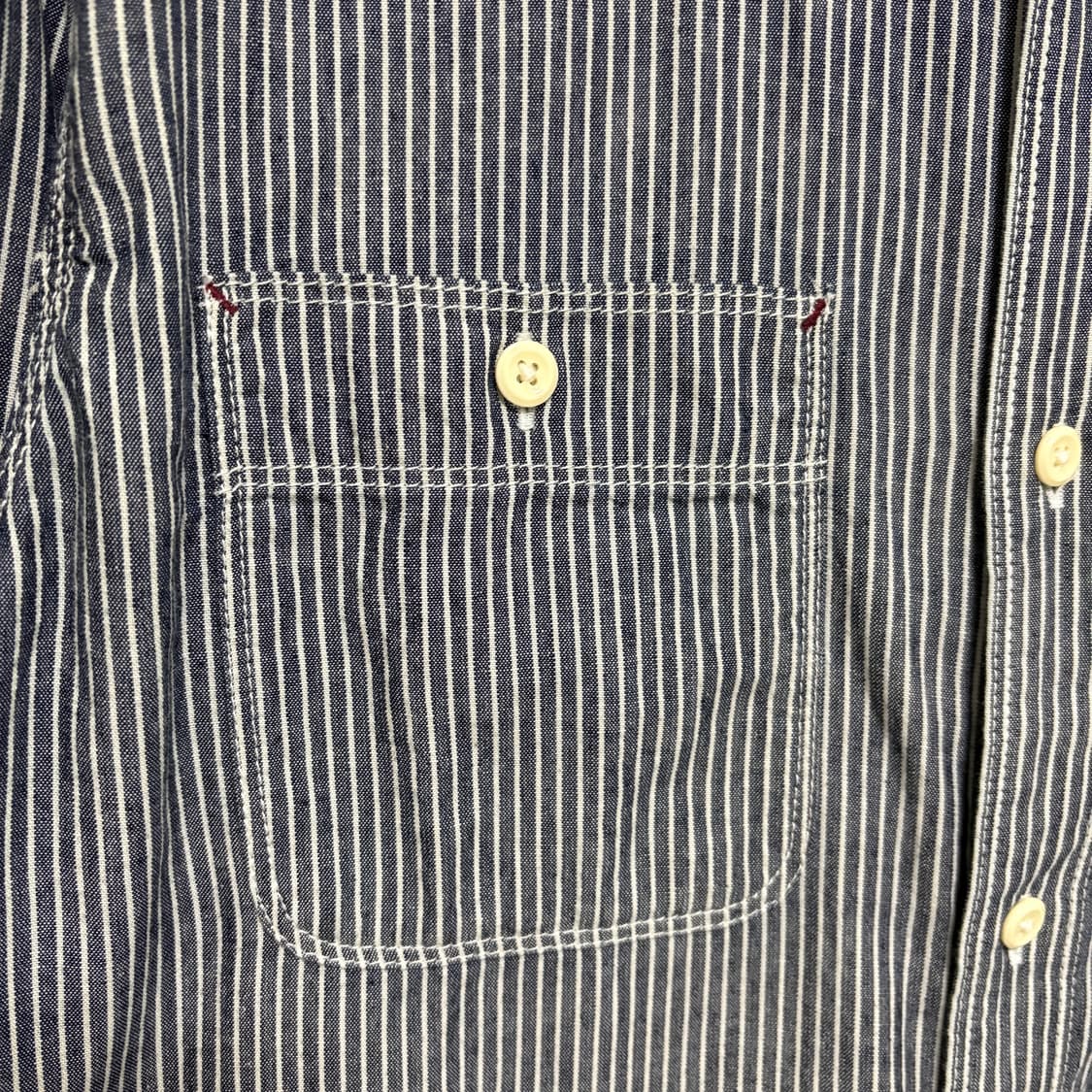 유니클로 히코리 워크셔츠 / M 상품이미지4