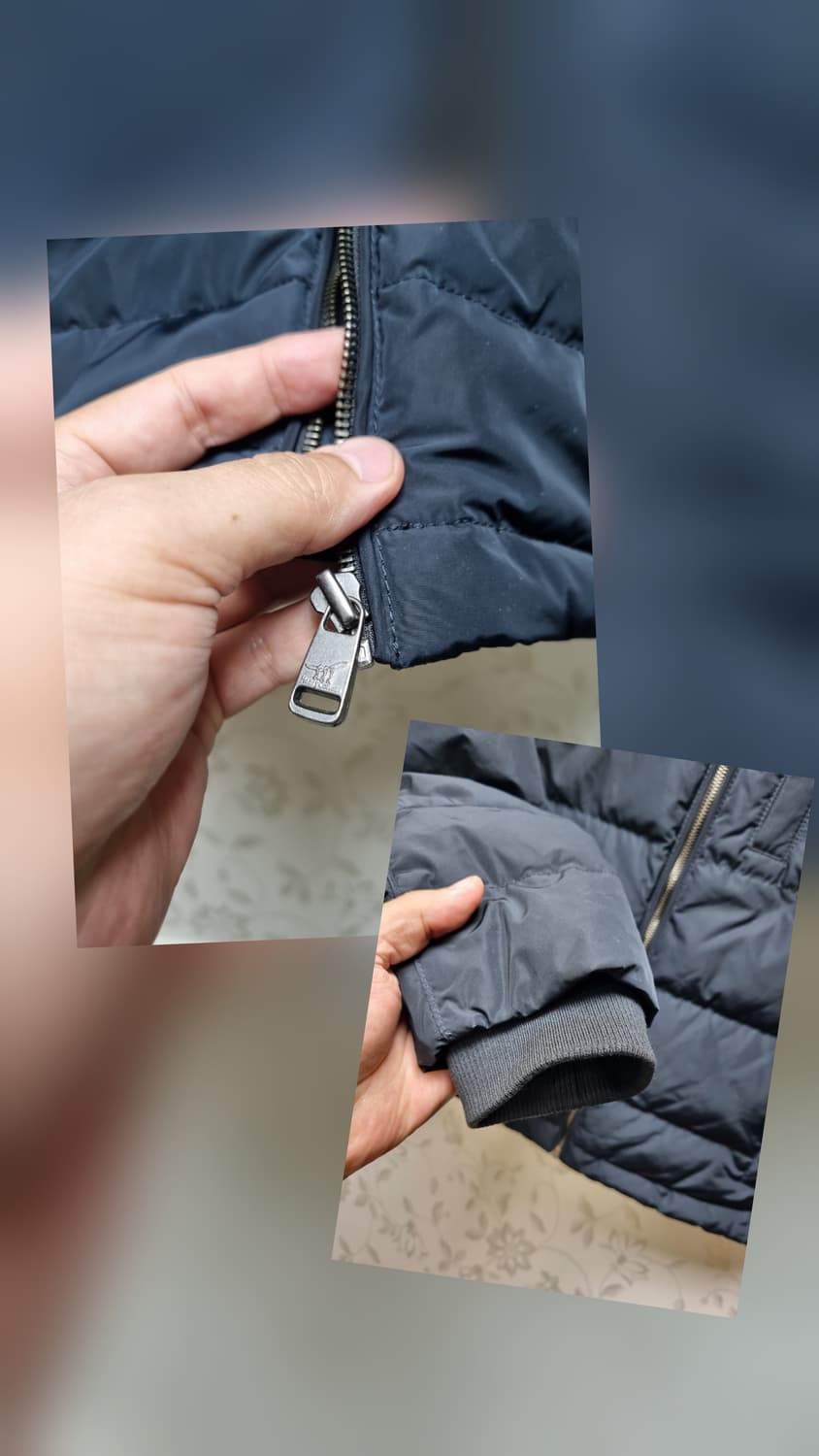 [남95] 코오롱 헨리코튼 퀼팅다운 경량패딩 상품이미지7