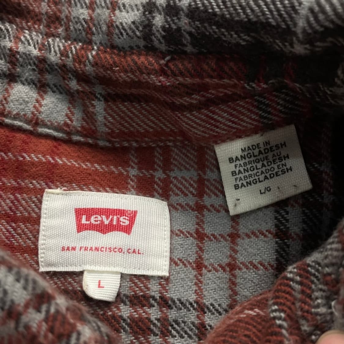 100 리바이스 울 셔츠 상품이미지3