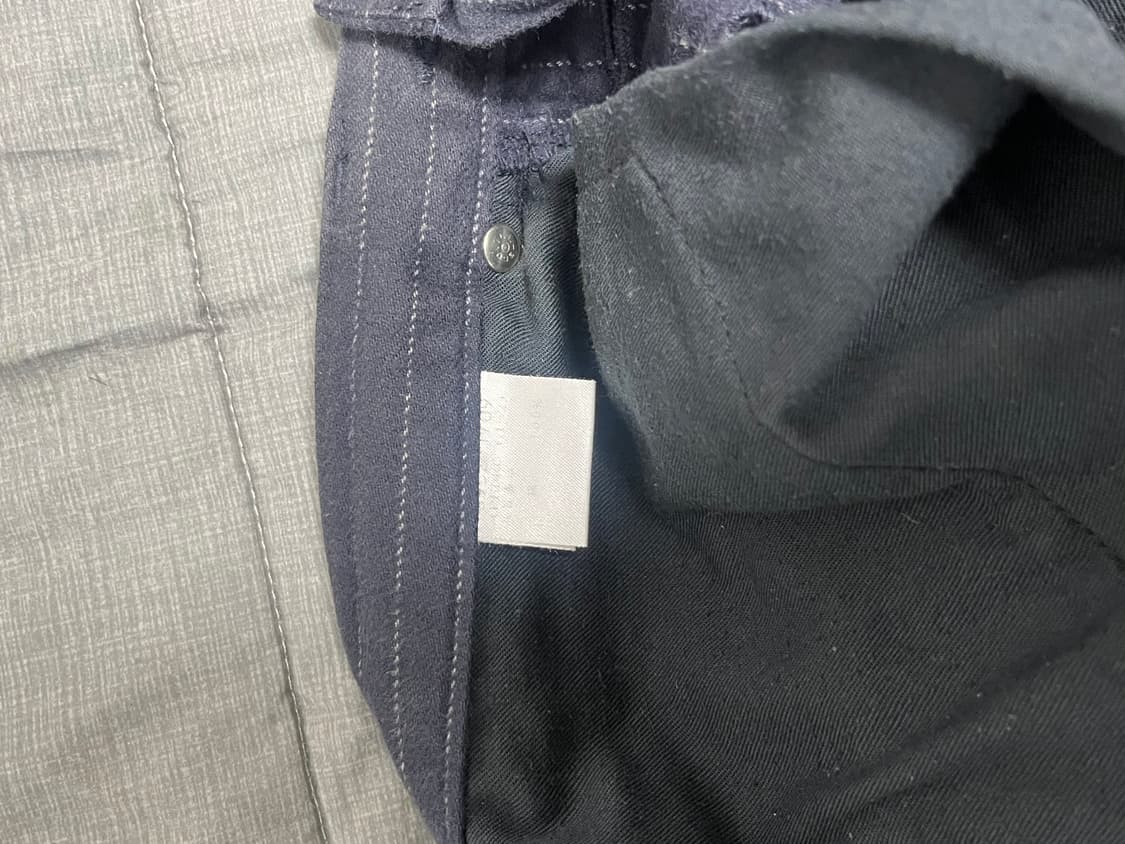 드리스반노튼 울 스트라이프 팬츠 상품이미지5