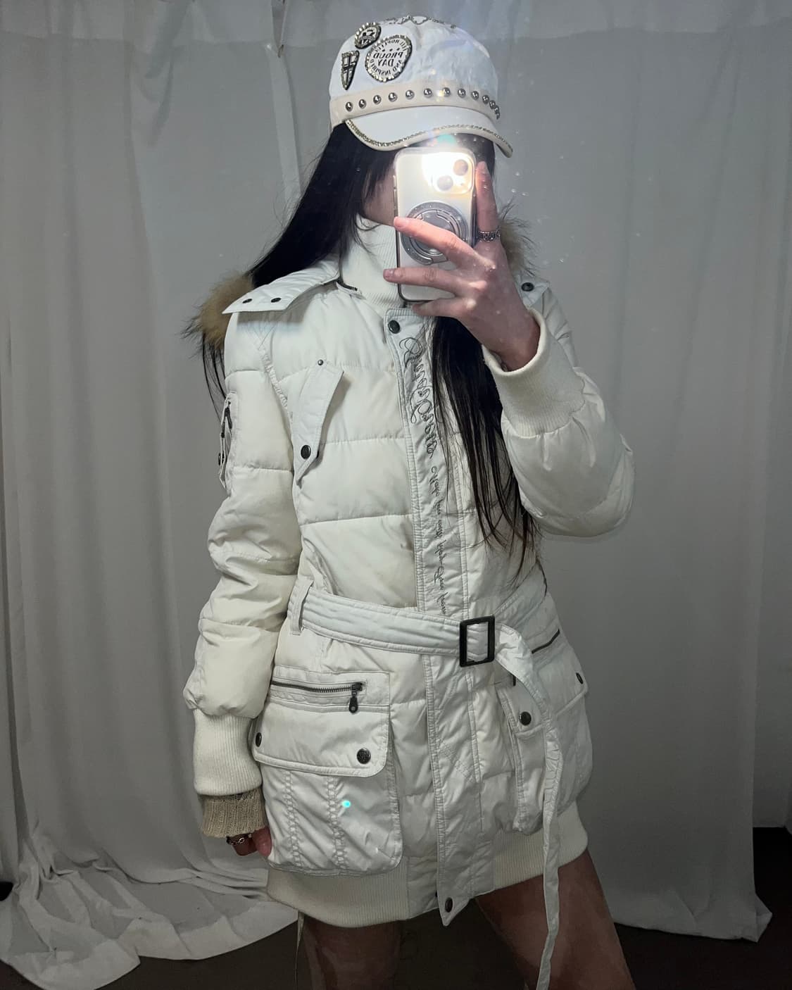 00‘s 울프죠 야상 패딩 점퍼 상품이미지1