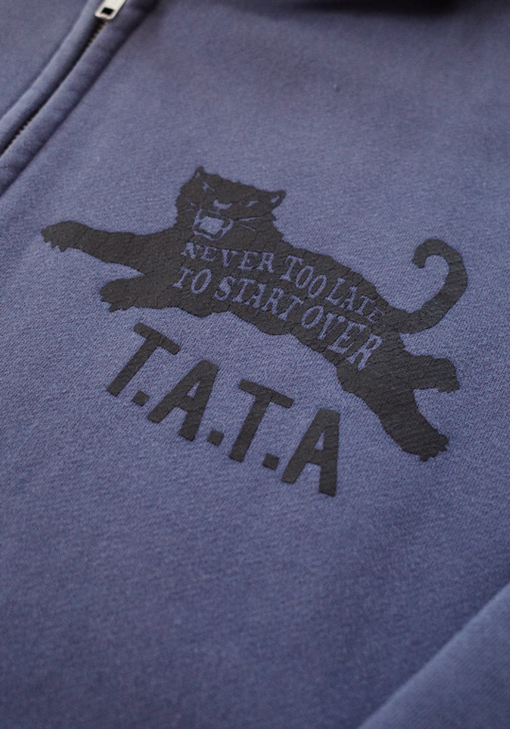 컬렉트피시스 TATA 후드집업 퍼플 L 팝니다 상품이미지3
