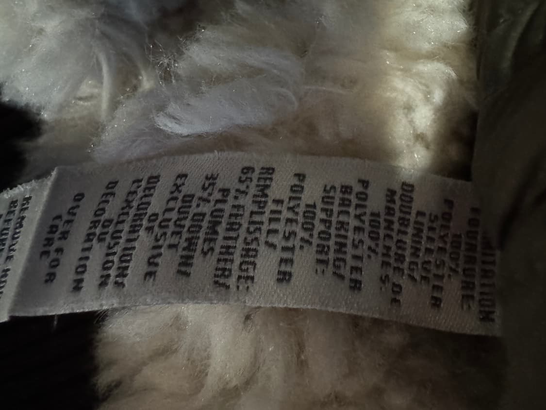 희귀!! 여성 아베크롬비 양털 안감 퀄팅 크롭 다운 자켓 상품이미지5