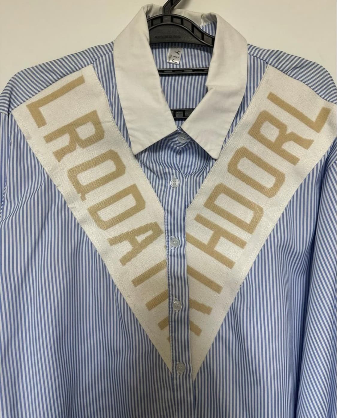 스트라이프 패턴 셔츠 상품이미지4