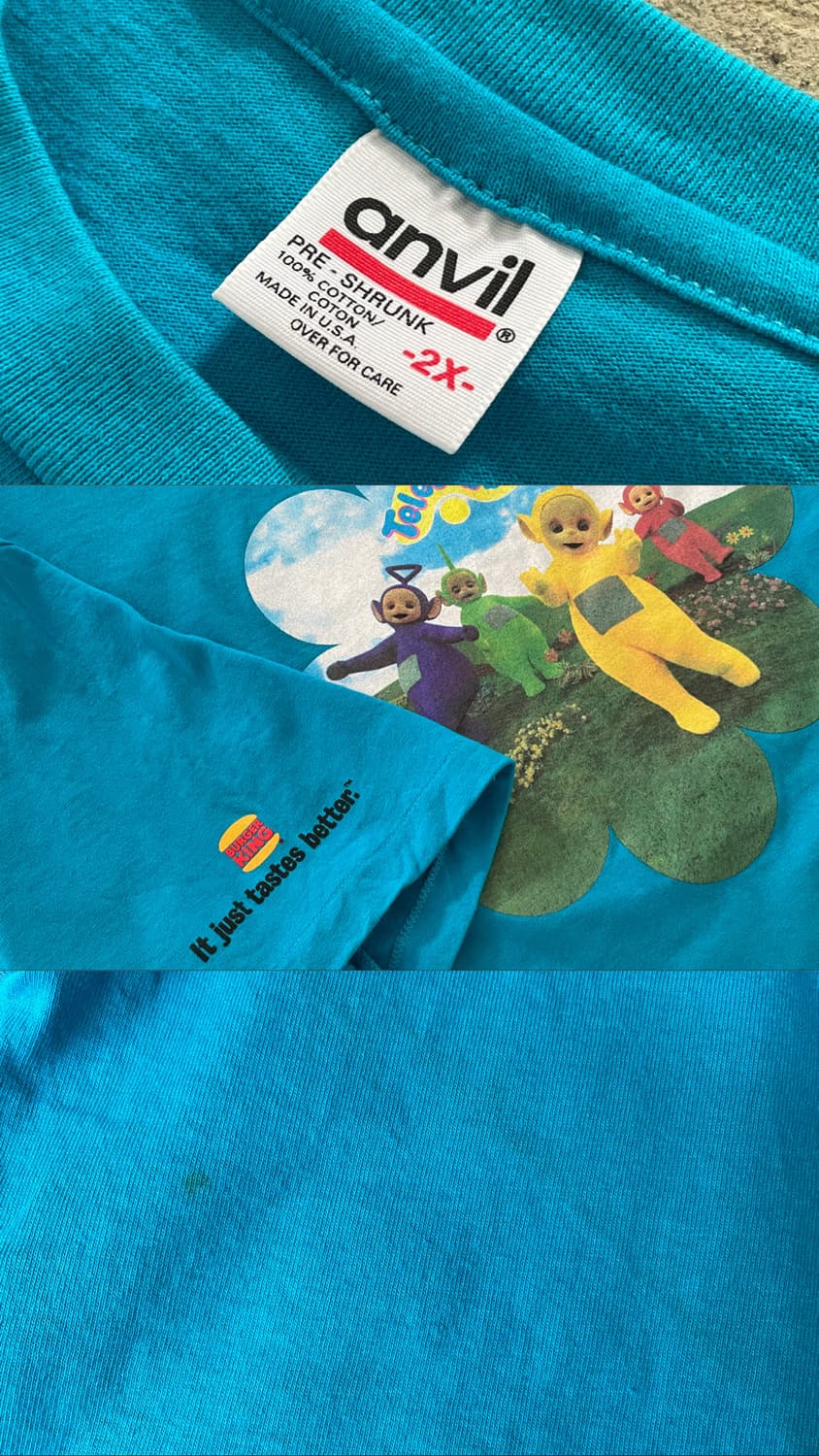 1999 Burger king x Teletubbies Promo  상품이미지8