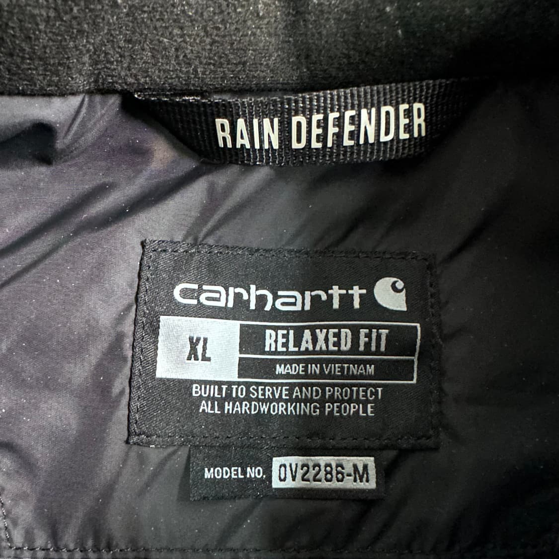 칼하트 레인디펜더 경량 조끼   상품이미지5