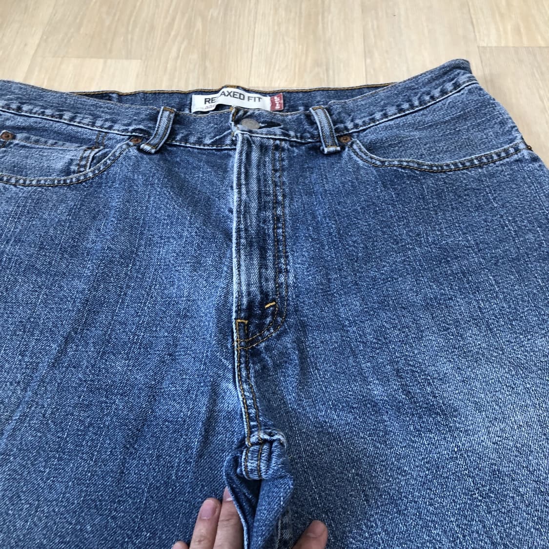 (34) 리바이스 Levi's 550 릴렉스드핏 워시드 쇼츠 반바지 상품이미지3