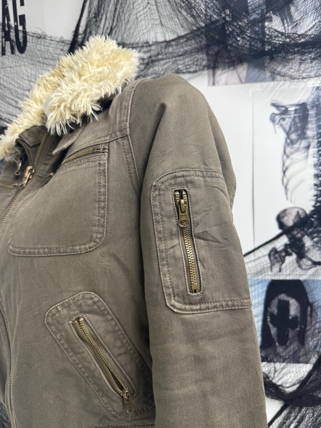 00s zipper detailed jacket 상품이미지4