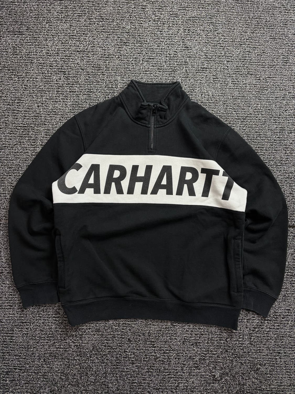 칼하트 WIP 피그먼트 레트로 하프집업 스웻셔츠 2044 상품이미지2